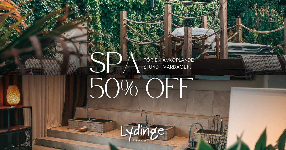 Spa 50% Aug 2025 case lydinge resort google ads och meta ads ökade total intäkt med +126% på ett år