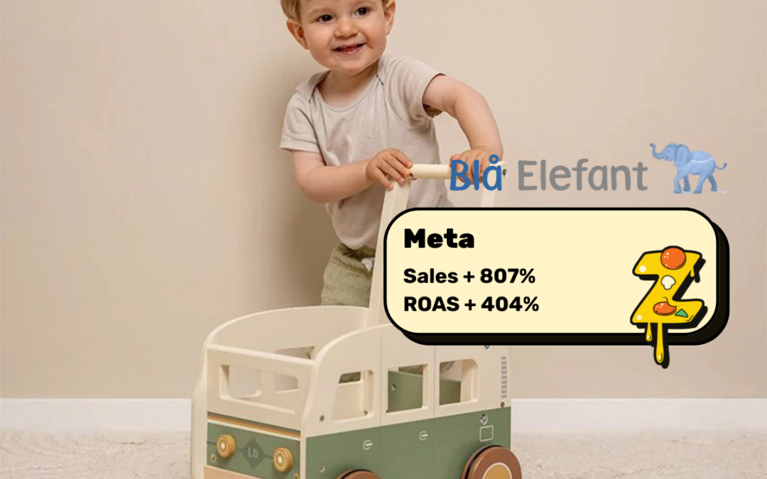 Att hitta presentköparen: Meta-succé för Blå Elefant