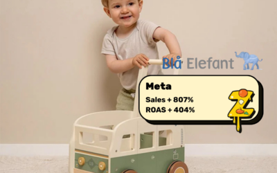 Att hitta presentköparen: Meta-succé för Blå Elefant